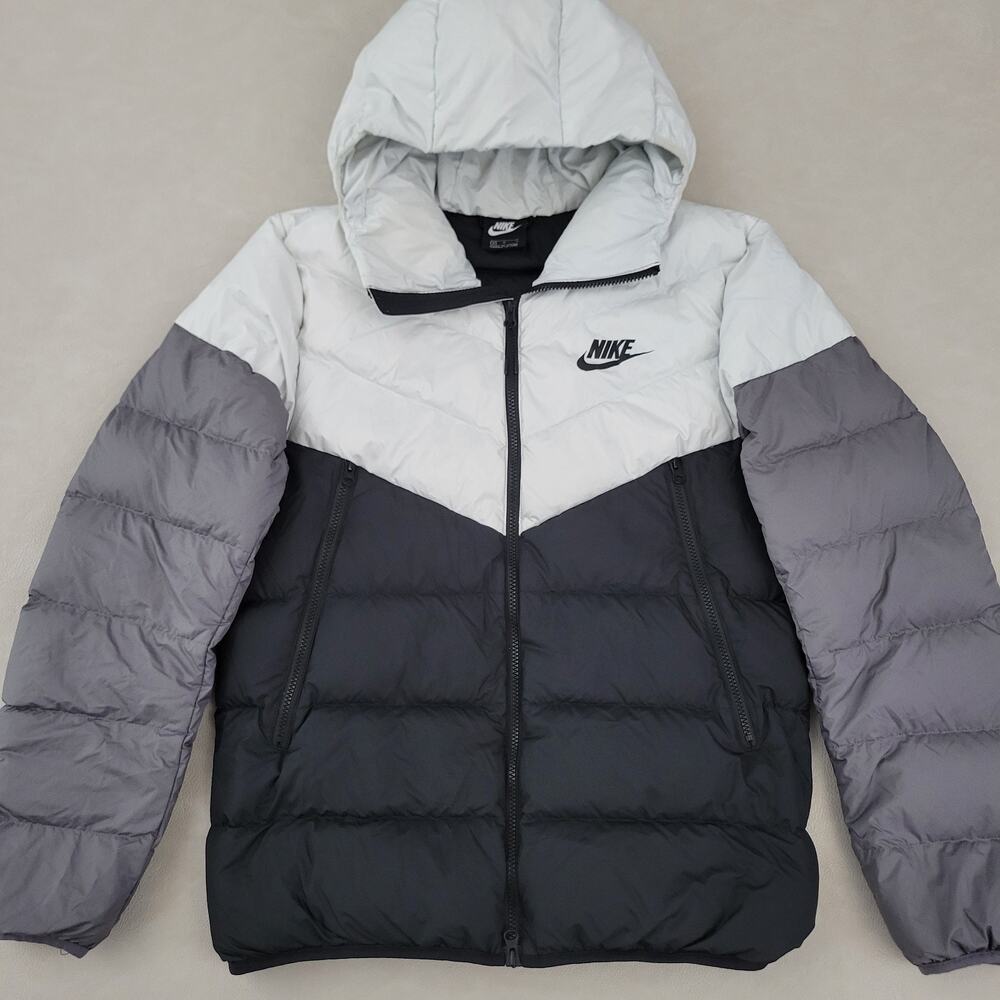 Nike Mens Down Fill Hooded Jacket Size Medium Nike Sportswear Sports